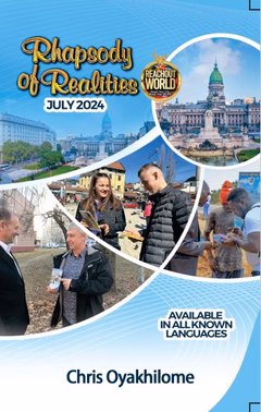 Rhapsody of Realities cover page